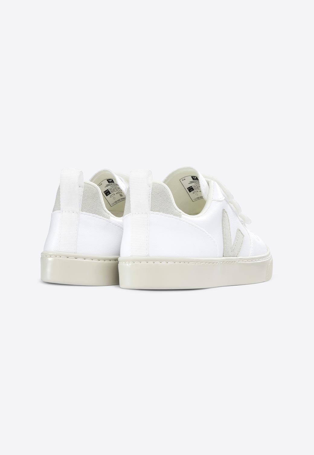 White Smoke SMALL V-10 CWL WHITE_NATURAL סניקרס VEJA