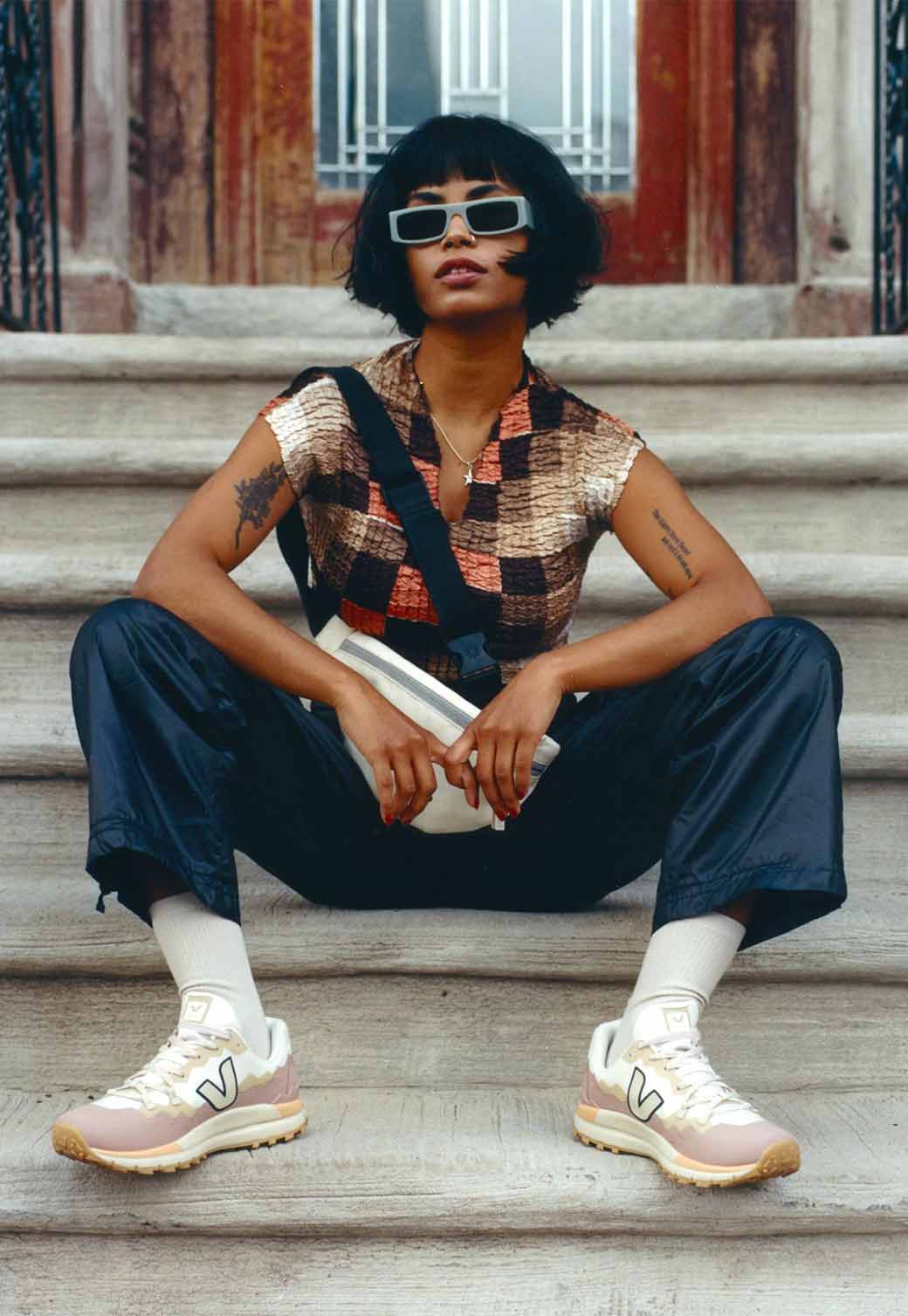 Dark Gray סניקרס לנשים Fitz Roy VEJA