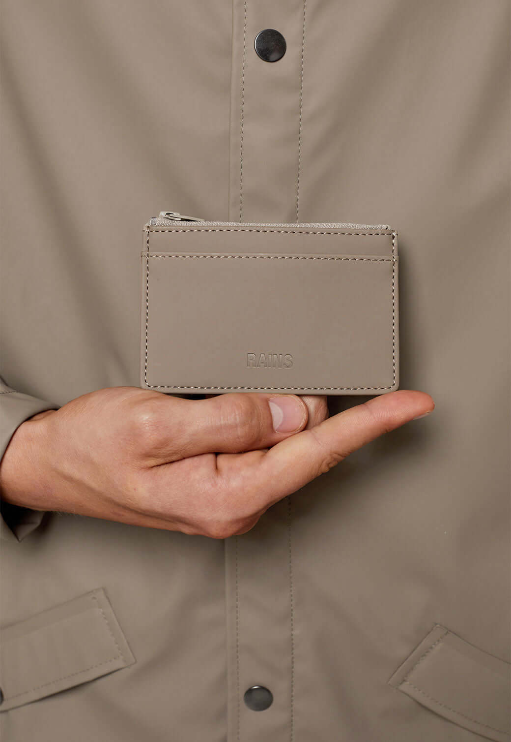 Dim Gray ארנק כרטיסים קטן RAINS