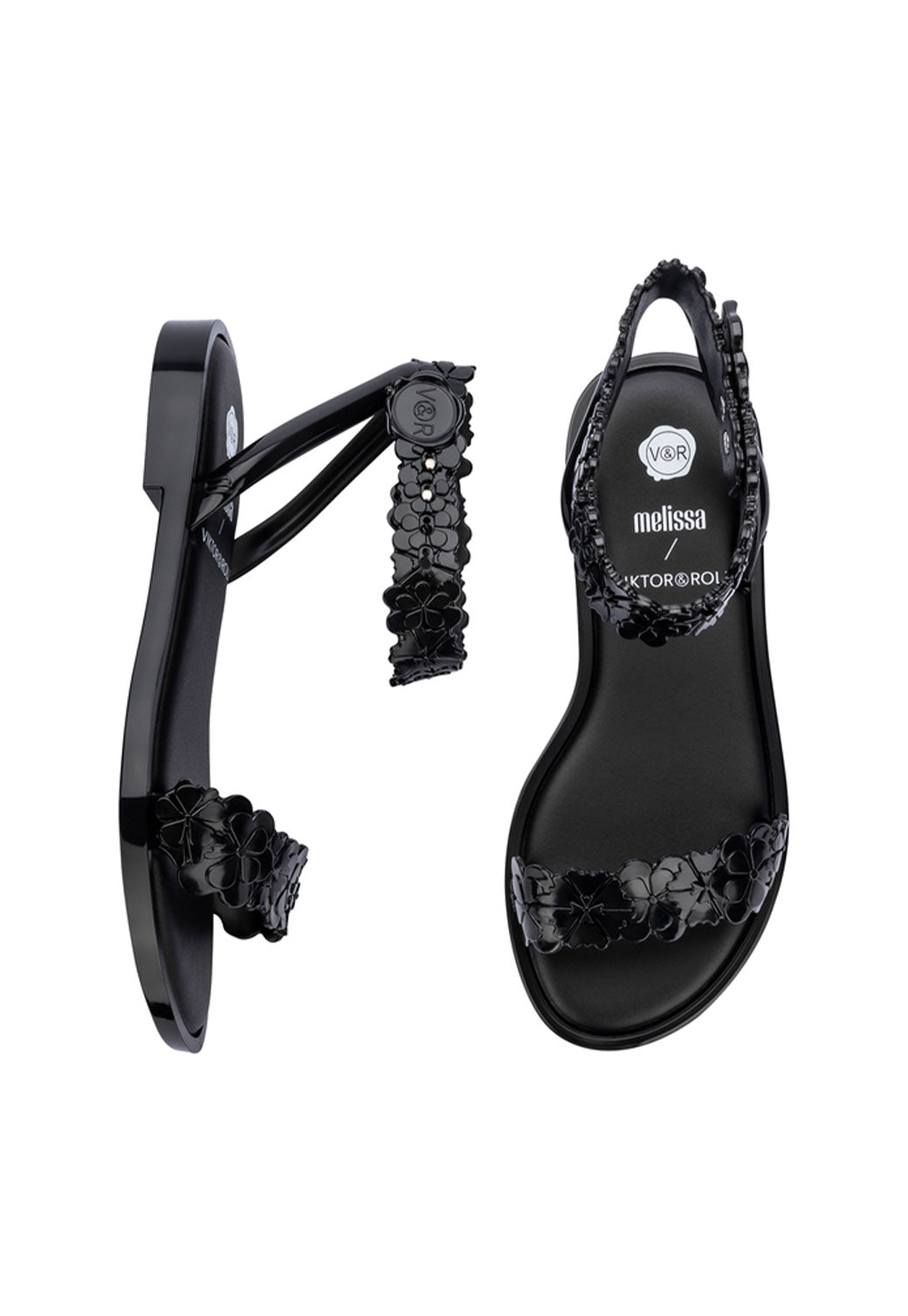 Dark Slate Gray סנדלים שטוחים | MELISSA X VIKTOR AND ROLF MELISSA