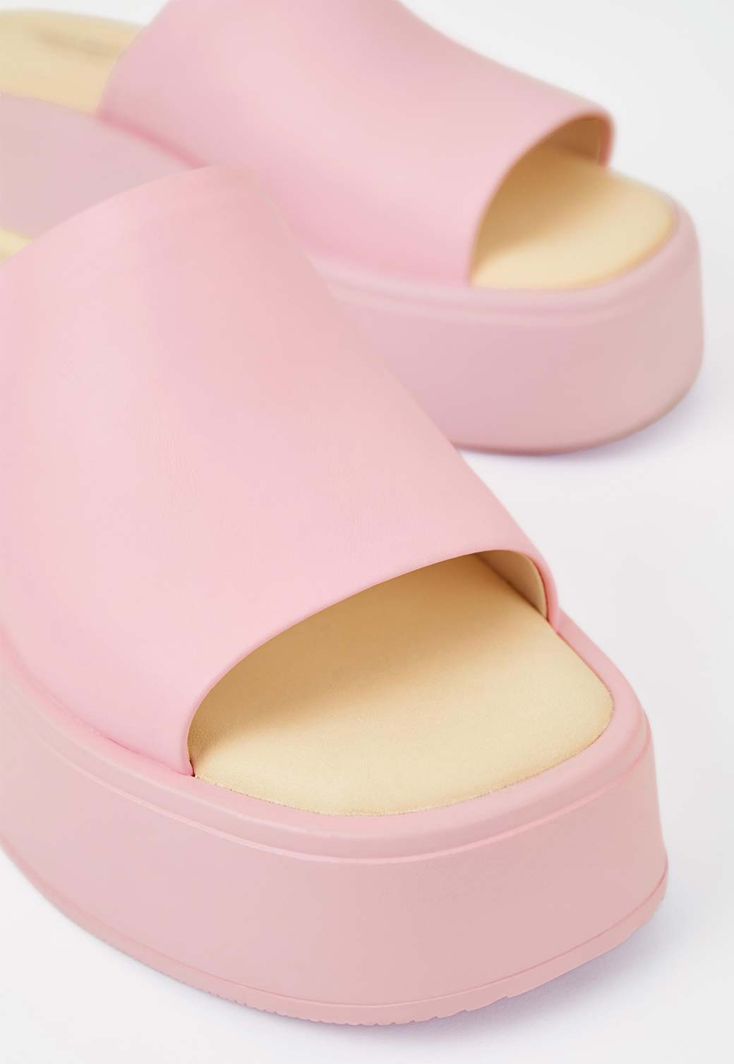 Light Gray כפכפי פלטפורמה לנשים Courtney VAGABOND