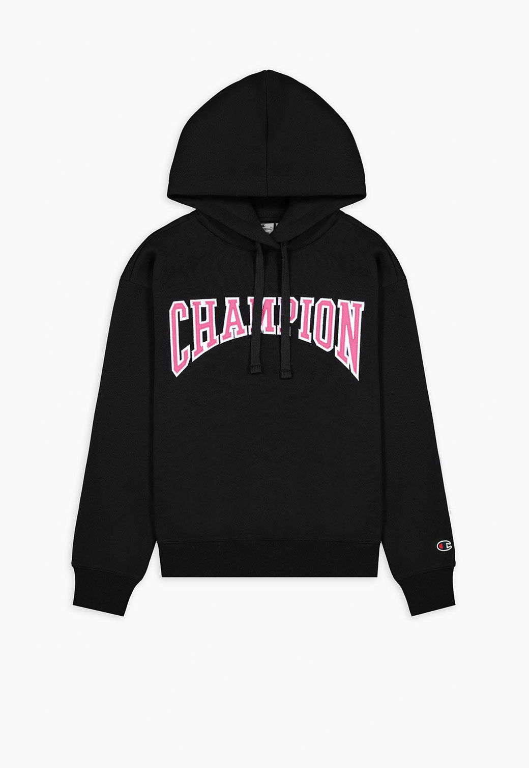 Snow סווטשירט עם קפוצ'ון ולוגו רקום לנשים CHAMPION