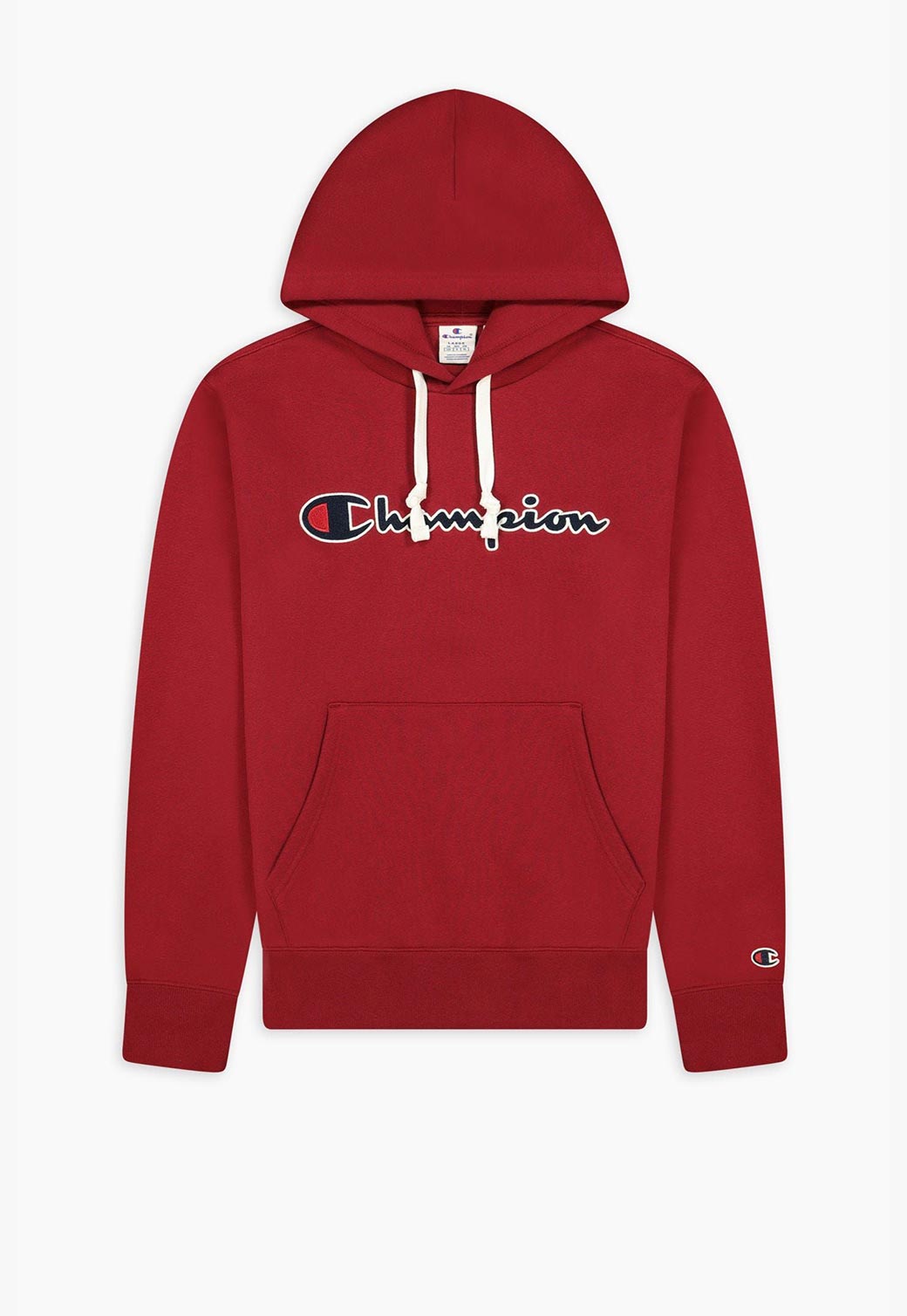 Snow סווטשירט עם קפוצ'ון ולוגו רקום לגברים CHAMPION