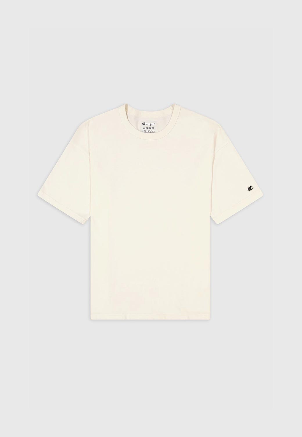 White Smoke טי-שירט קצרה לגברים CHAMPION