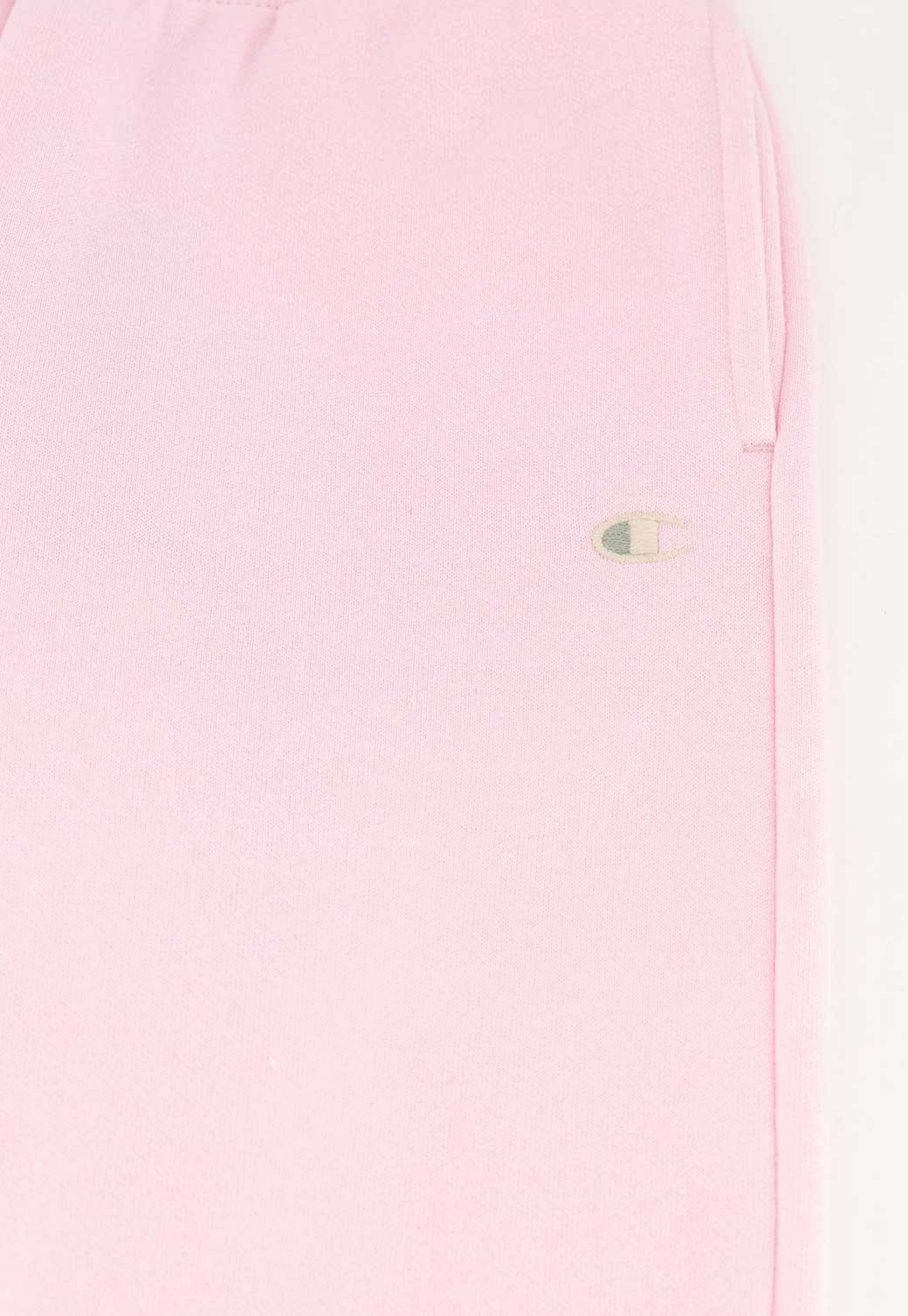 Misty Rose מכנסי טרנינג ארוכים לילדות CHAMPION