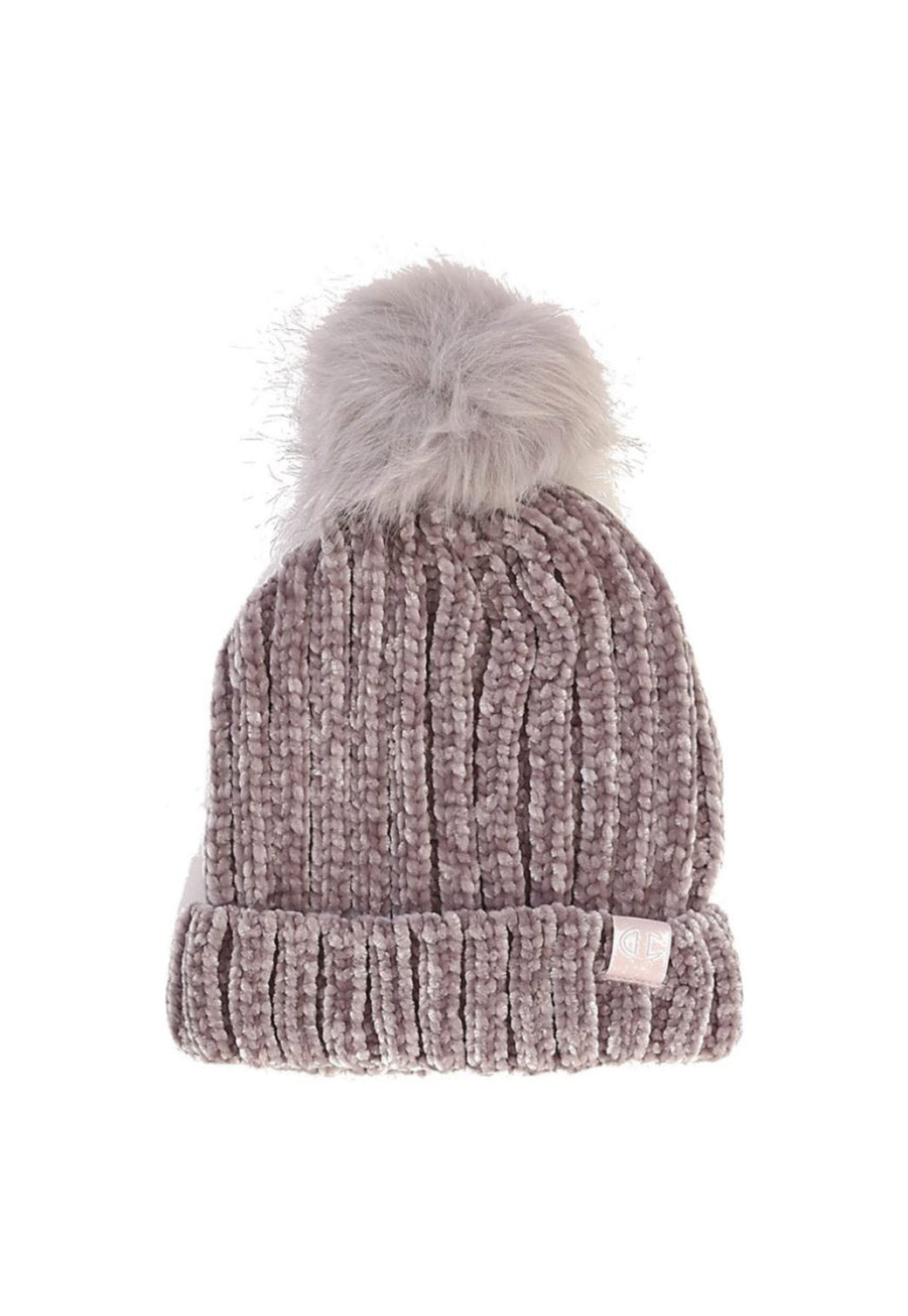 Rosy Brown כובע צמר עם פונפון CHAMPION