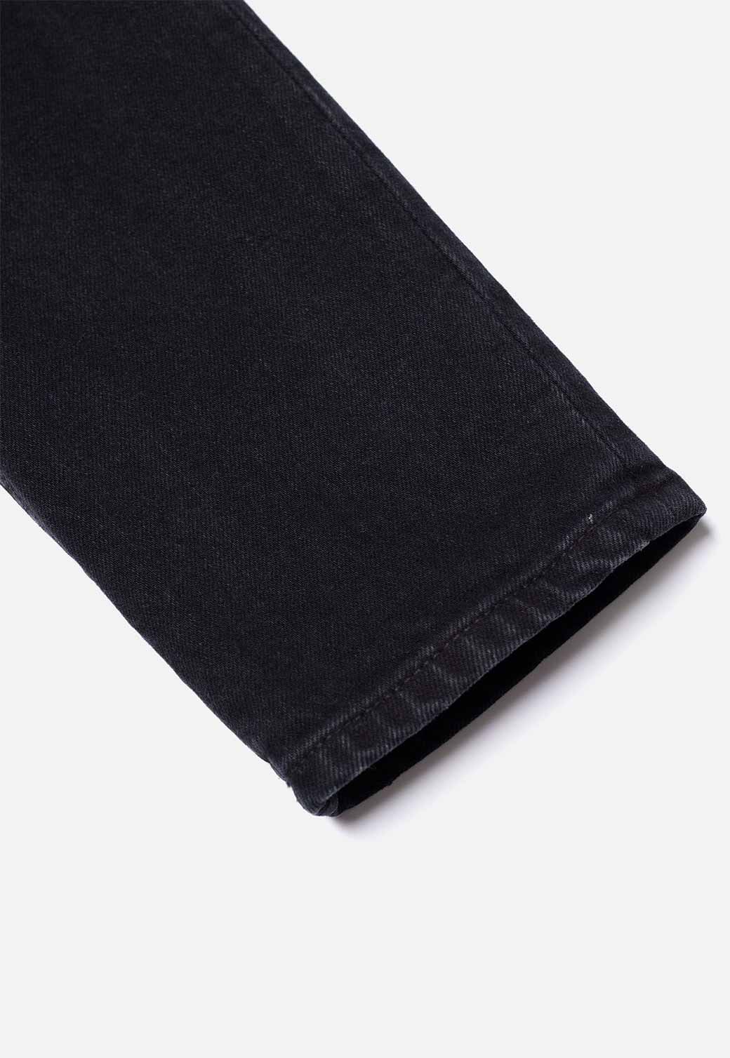 Black ג'ינס ארוך לנשים Mellow Mea - So Black NUDIE