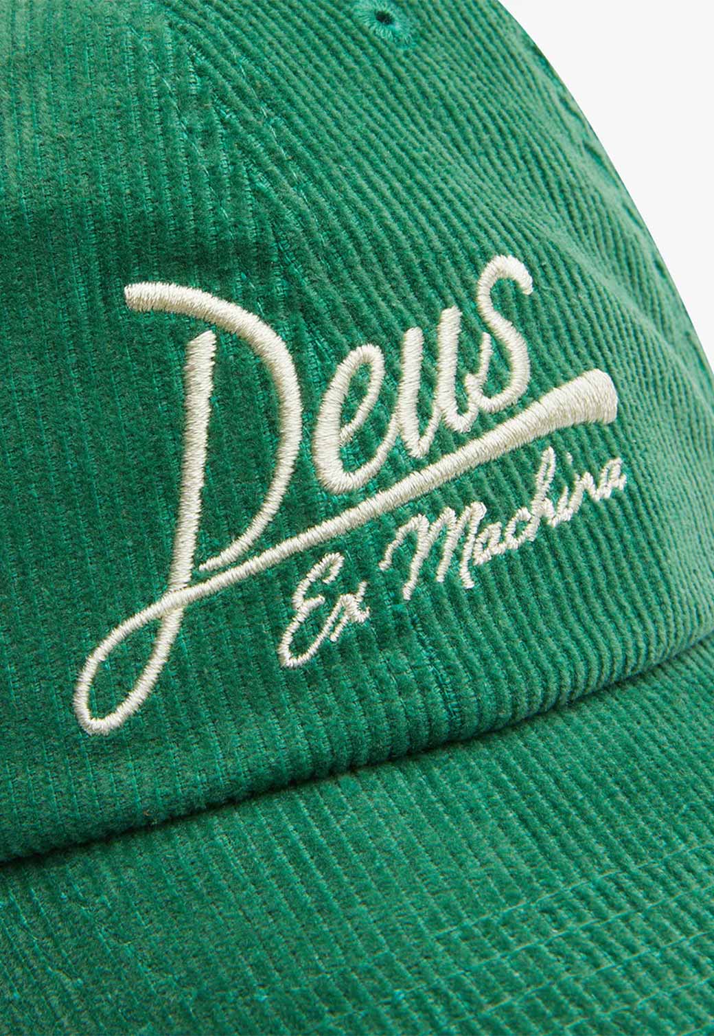 Sea Green כובע מצחיה קורדרוי Speciality Dad Cap DEUS EX MACHINA