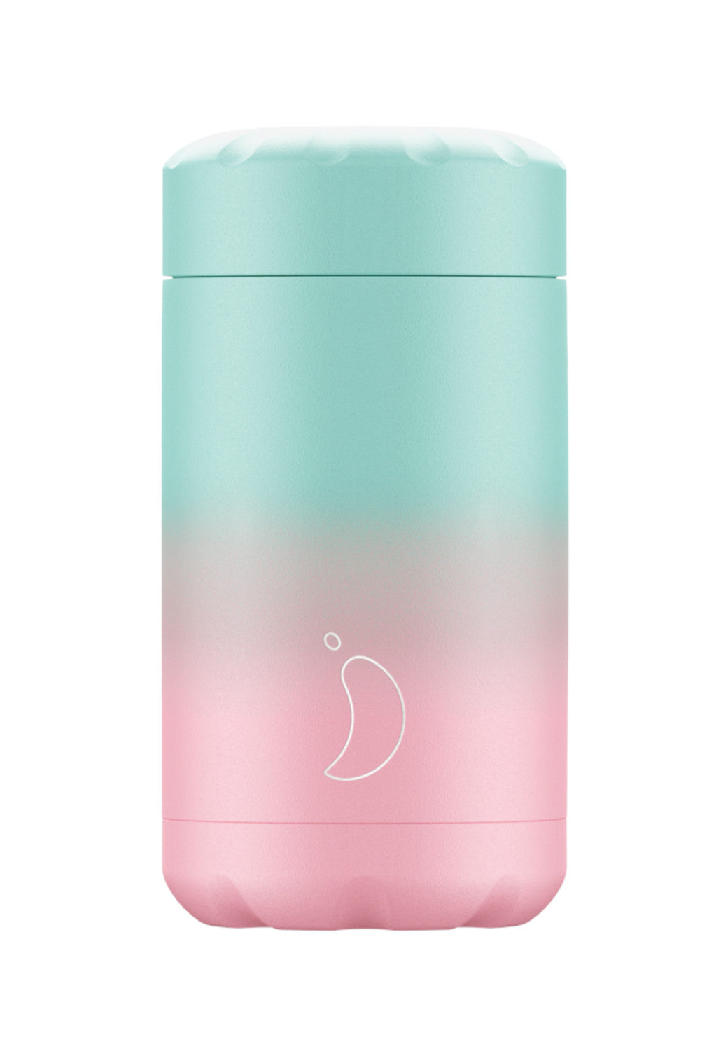 Light Gray קופסת אוכל שומרת חום צבעונית CHILLY'S