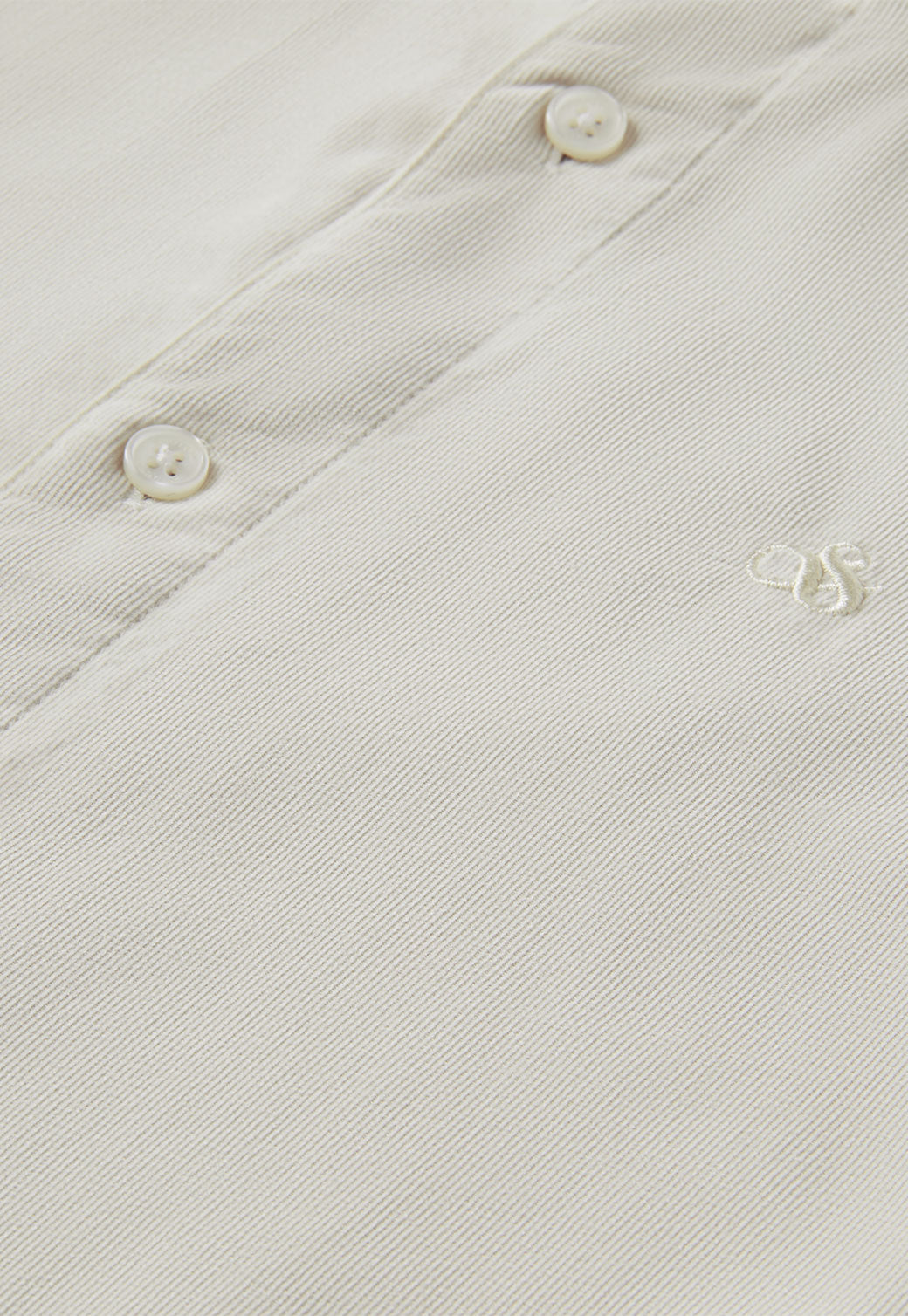 Light Gray חולצת קורדרוי מכופתרת בגזרת סלים SCOTCH & SODA