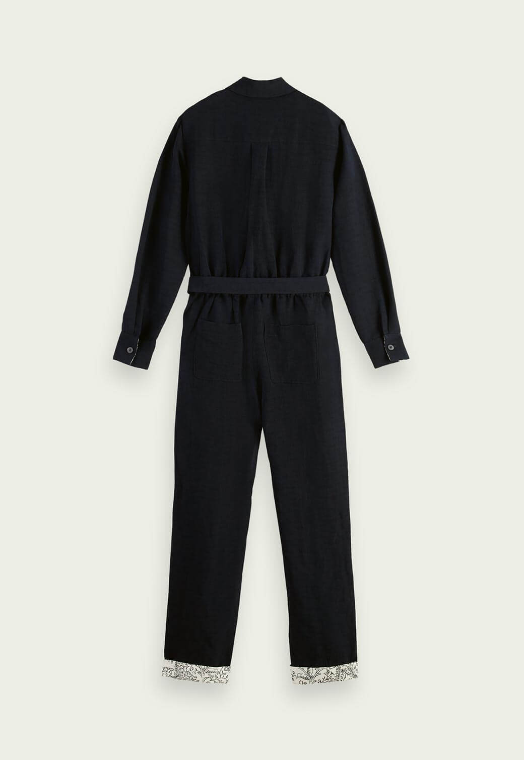 Black אוברול ארוך עם חגורה SCOTCH & SODA