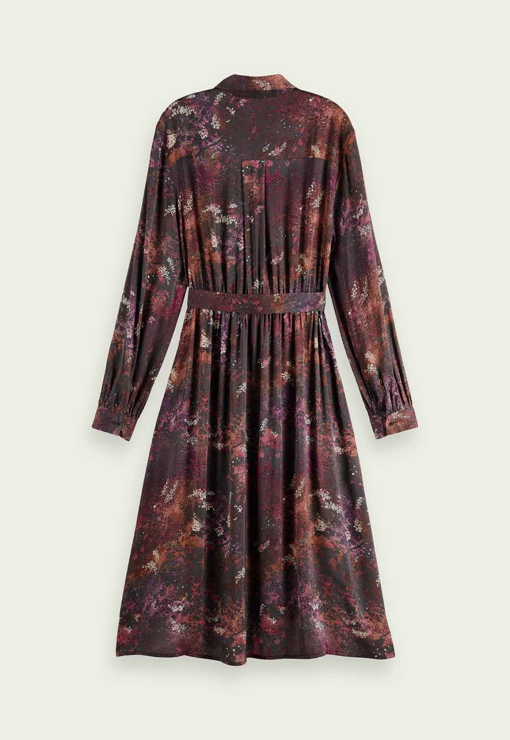 Beige שמלת מידי לנשים SCOTCH & SODA