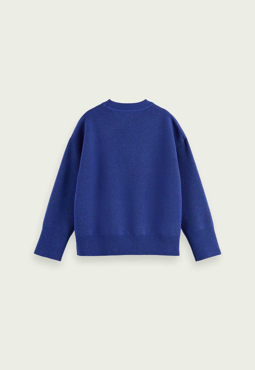 Midnight Blue סוודר במפתח עגול לנשים SCOTCH & SODA