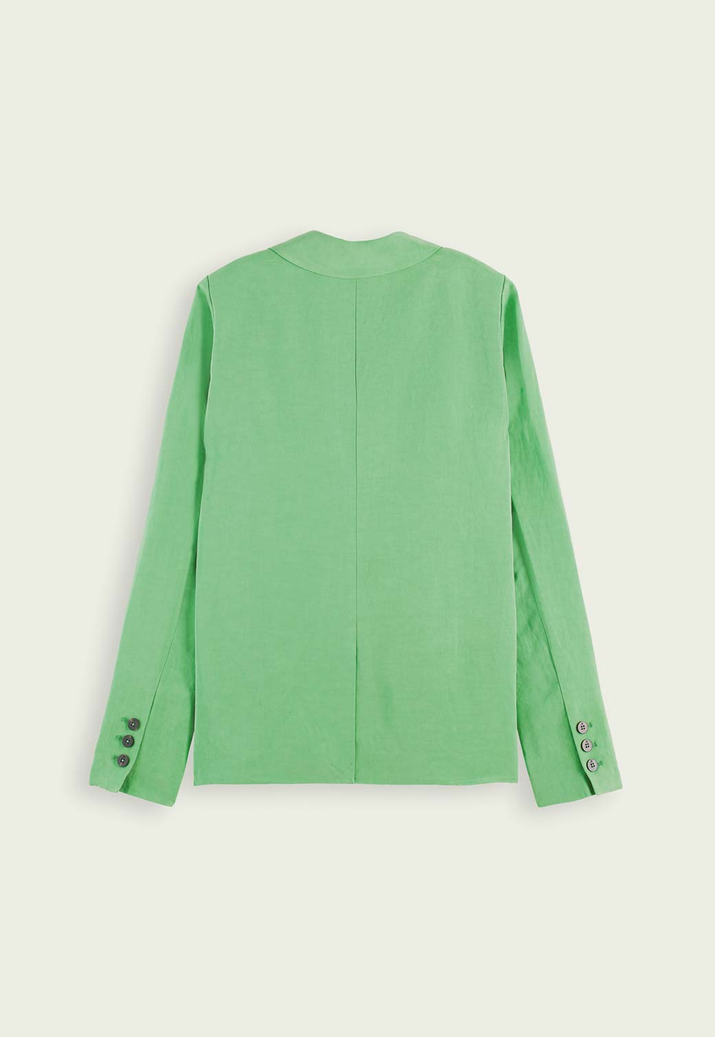 Beige בלייזר פשתן מחויט לנשים SCOTCH & SODA