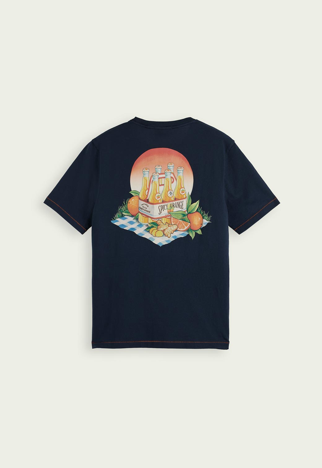 Dark Slate Gray טי-שירט קצרה לגברים SCOTCH & SODA