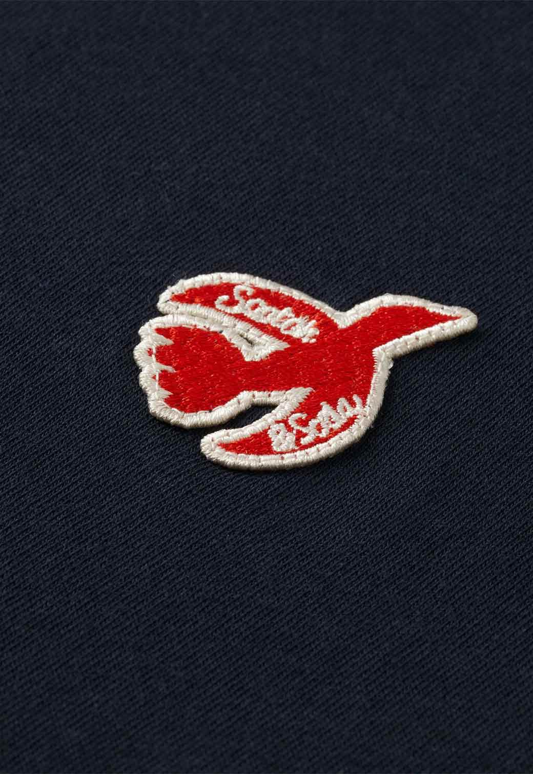 Black טי שירט קצרה לגברים SCOTCH & SODA