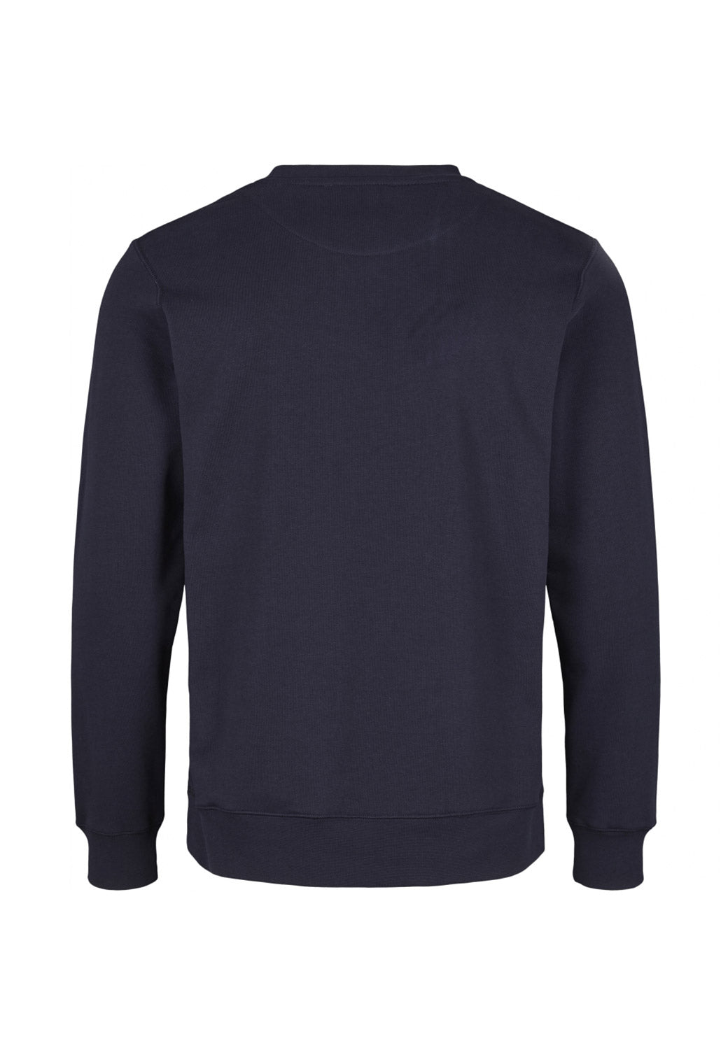 Dark Slate Gray סווטשירט עם מפתח עגול לגברים BY GARMENT