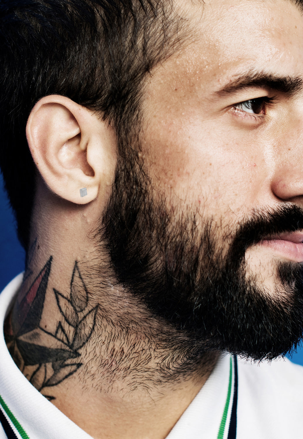 Tan זוג עגילי ניטים ALLSAINTS