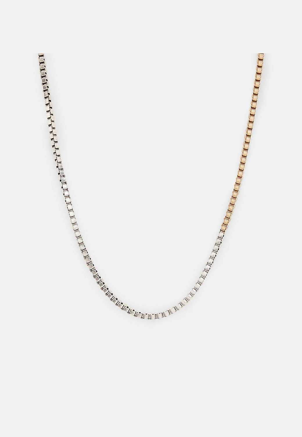 White Smoke שרשרת לנשים Box Chain ALLSAINTS