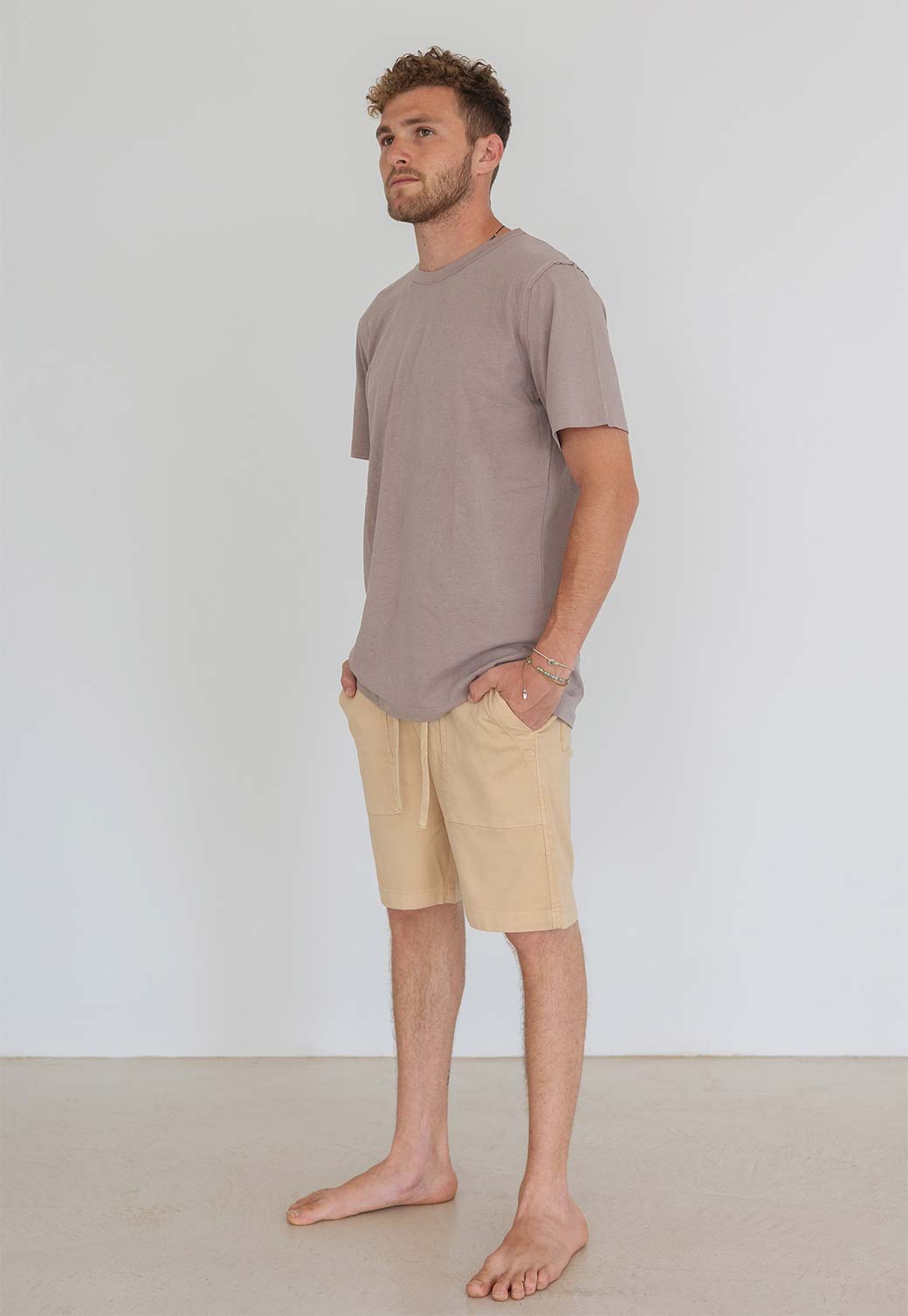 Gray מכנסיים קצרים לגברים TAMU