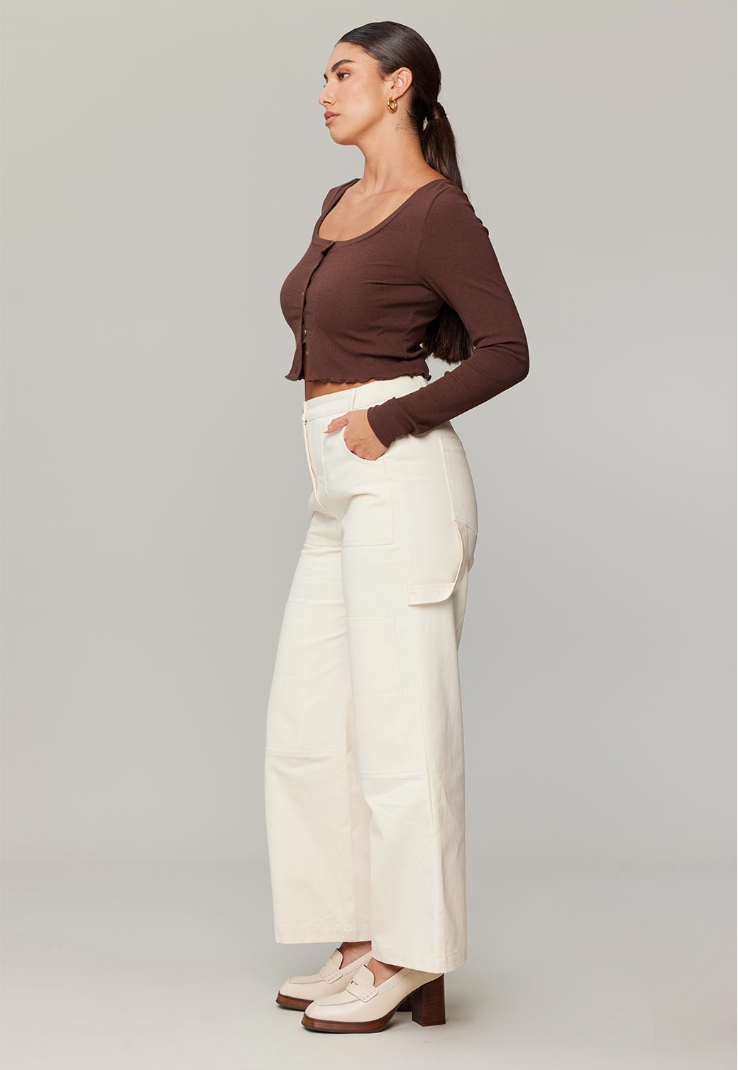 LYLA CARGO PANTS מכנסיים ארוכים