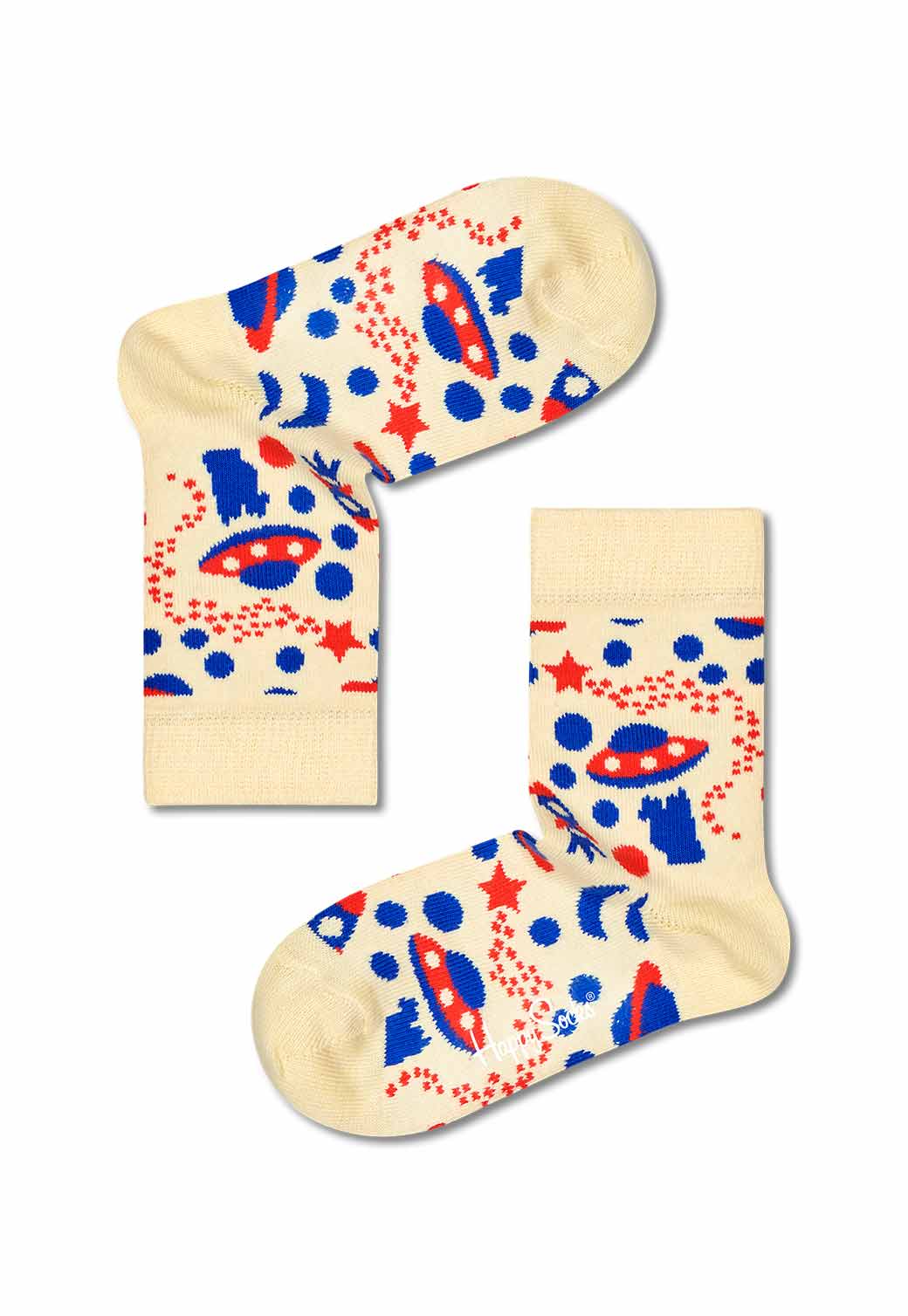 Wheat מארז גרביים בהדפס צבעוני | 3 זוגות HAPPY SOCKS