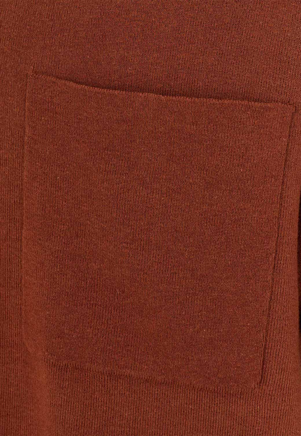 Saddle Brown חולצה מכופתרת קצרה לגברים Jives MINIMUM