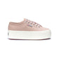 Light Gray PLATFORM סניקרס לנשים SUPERGA