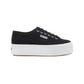 Light Gray PLATFORM סניקרס לנשים SUPERGA