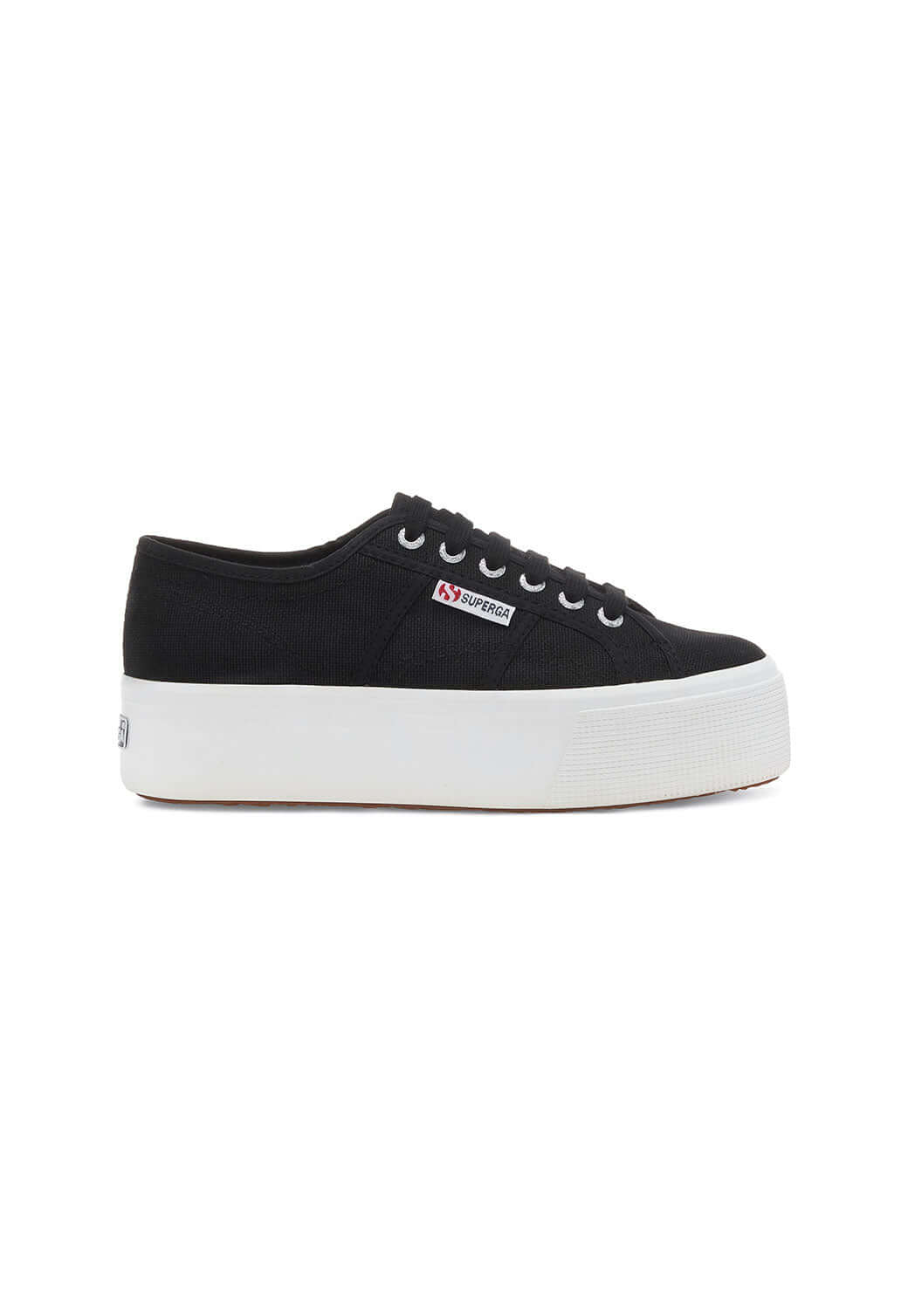 Light Gray PLATFORM סניקרס לנשים SUPERGA