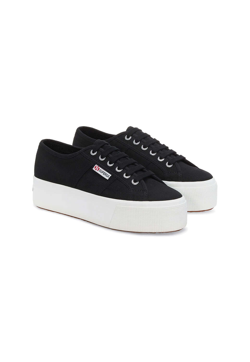 Dark Slate Gray PLATFORM סניקרס לנשים SUPERGA