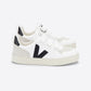 White Smoke סניקרס עם סקוצ'ים לילדים Small V-10 VEJA