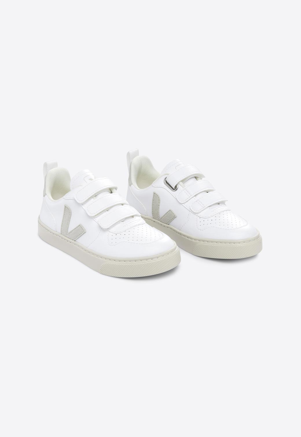 White Smoke SMALL V-10 CWL WHITE_NATURAL סניקרס VEJA