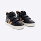 White Smoke SMALL V-10 MID CHFREE BLACK_DUNE סניקרס VEJA