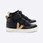 White Smoke SMALL V-10 MID CHFREE BLACK_DUNE סניקרס VEJA