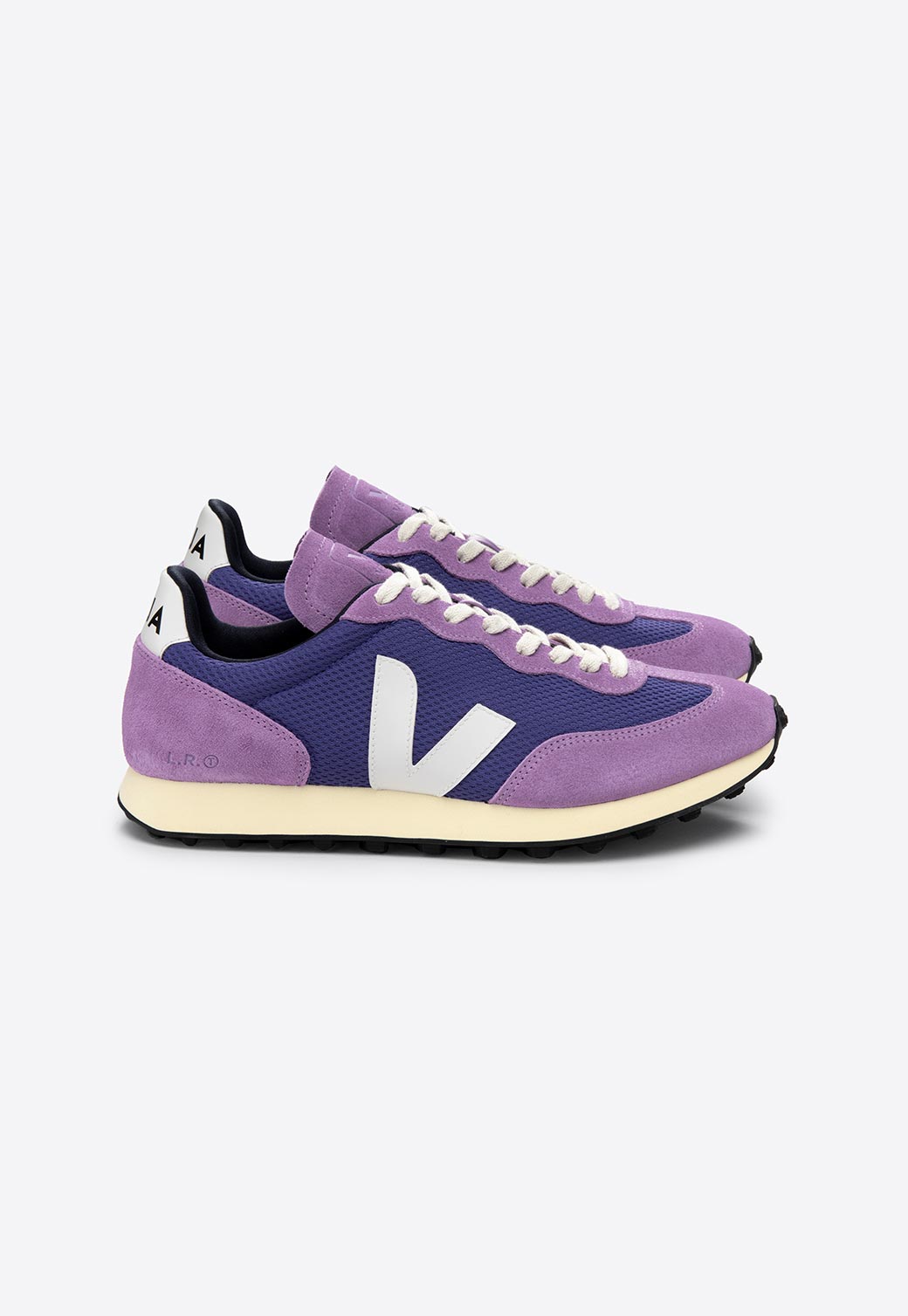 White Smoke RIO BRANCO ALVEOMESH PURPLE_WHITE סניקרס VEJA