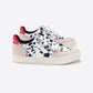 White Smoke סניקרס עם סגירת סקוצ'ים לילדים Small V-12 VEJA