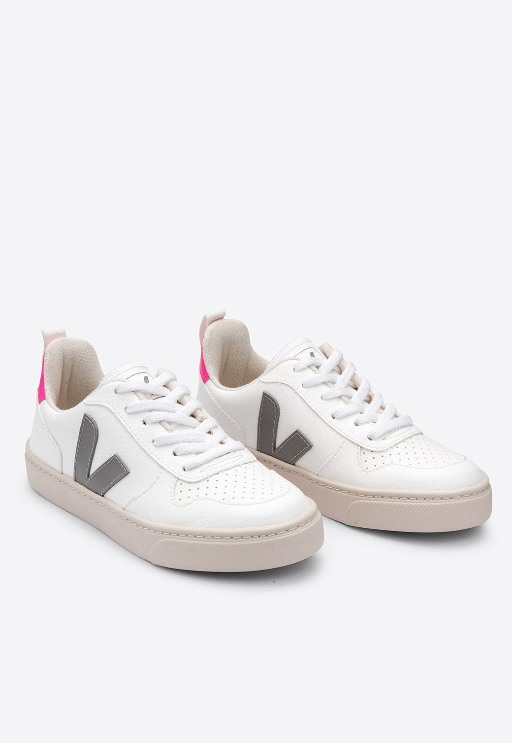 White Smoke סניקרס לילדים Small V-10 VEJA