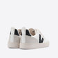 White Smoke סניקרס עם סגירת סקוצ'ים לילדים Small V-10 VEJA