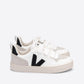 White Smoke סניקרס עם סגירת סקוצ'ים לילדים Small V-10 VEJA