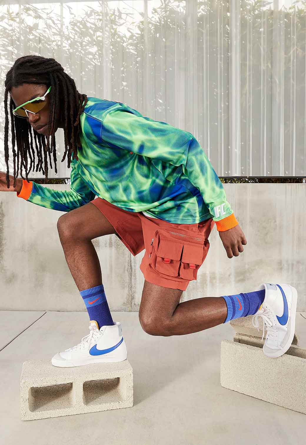 Gray סניקרס לגברים Blazer MId '77 Vintage NIKE