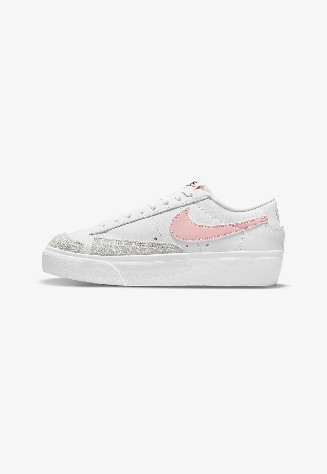 White Smoke סניקרס Blazer Low Platform NIKE