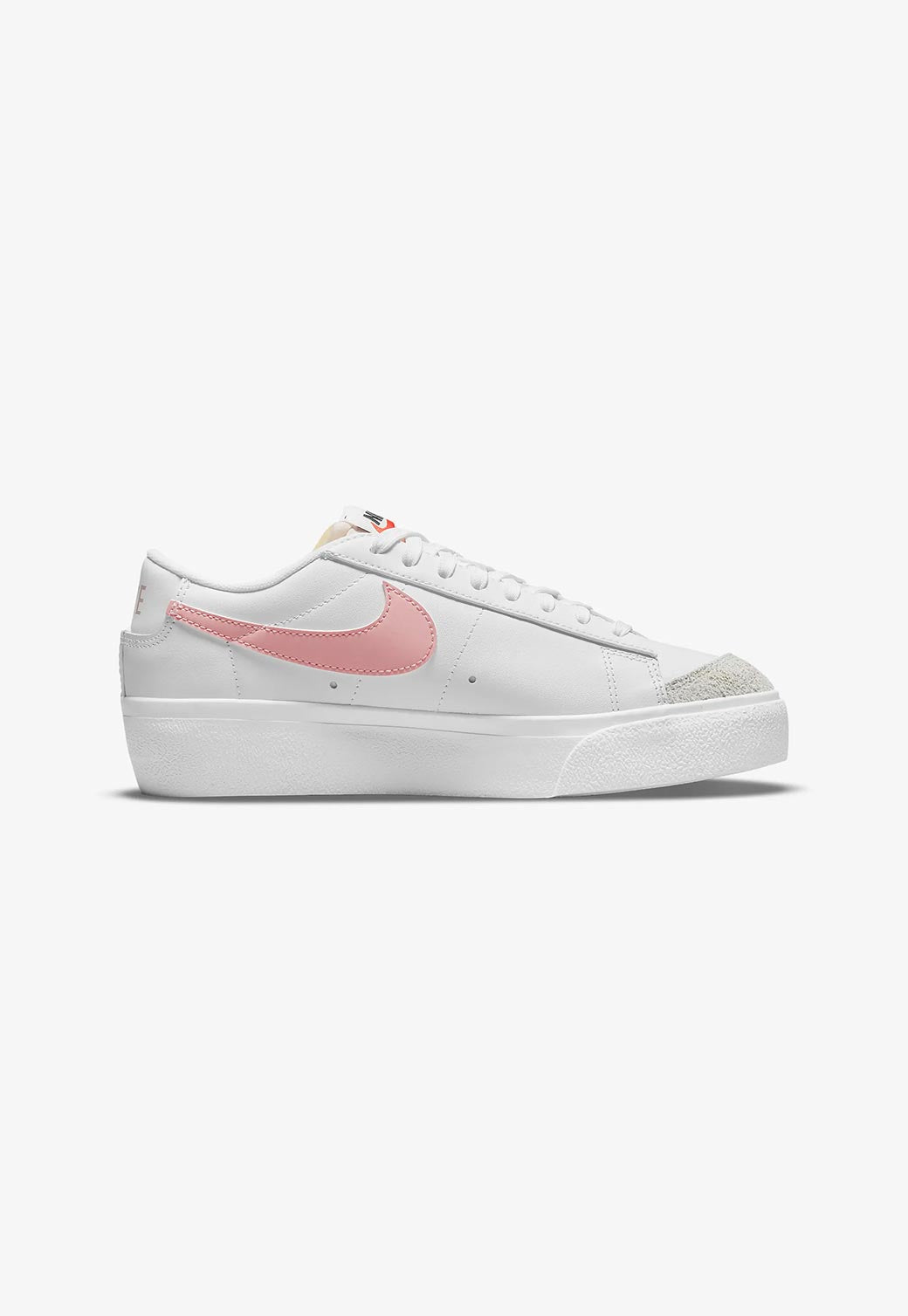 White Smoke סניקרס Blazer Low Platform NIKE