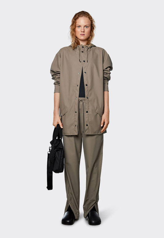 Lavender מעיל גשם עם כובע RAINS