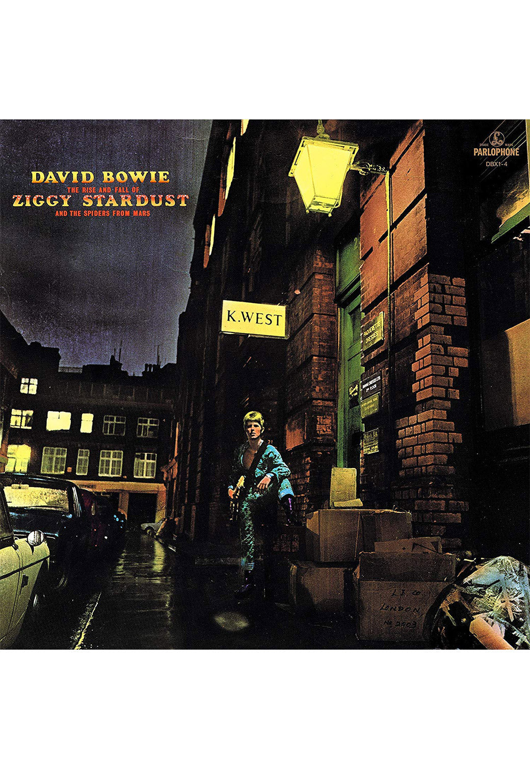 Black תקליט DAVID BOWIE / The Rise and Fall of Ziggy Stardust and the Spiders from Mars HELICON