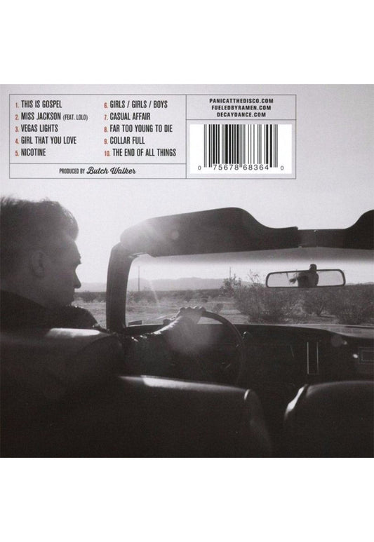 Light Gray תקליט PANIC! AT THE DISCO / Too Weird to Live, Too Rare to Die! HELICON