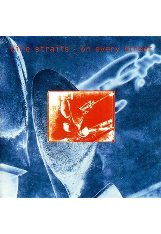 Dark Slate Blue תקליט DIRE STRAITS / ON EVERY STREET HELICON