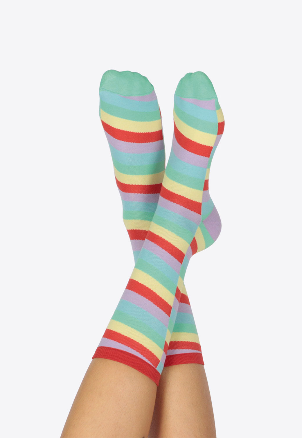 White Smoke זוג גרביים LOLLIPOP SOCKS DOIY