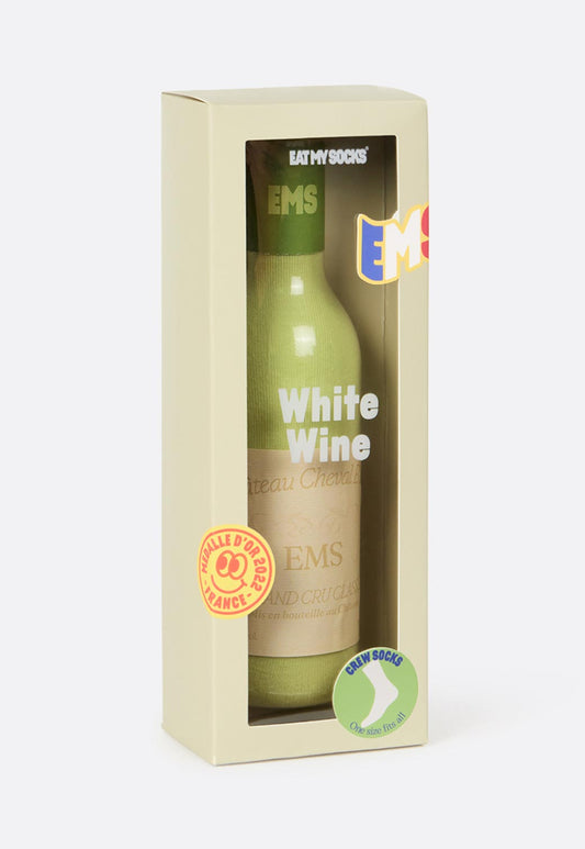 Beige זוג גרביים White Wine DOIY