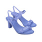 Medium Purple סנדלי עקב עם רצועות דקות LADY EMME MELISSA